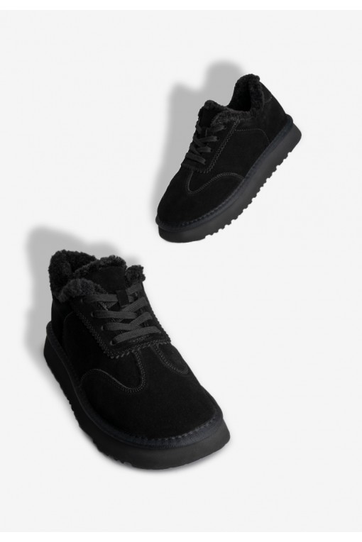 Кеди з хутром жіночі Fidelitti