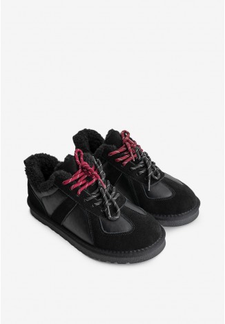 Кеди з хутром жіночі