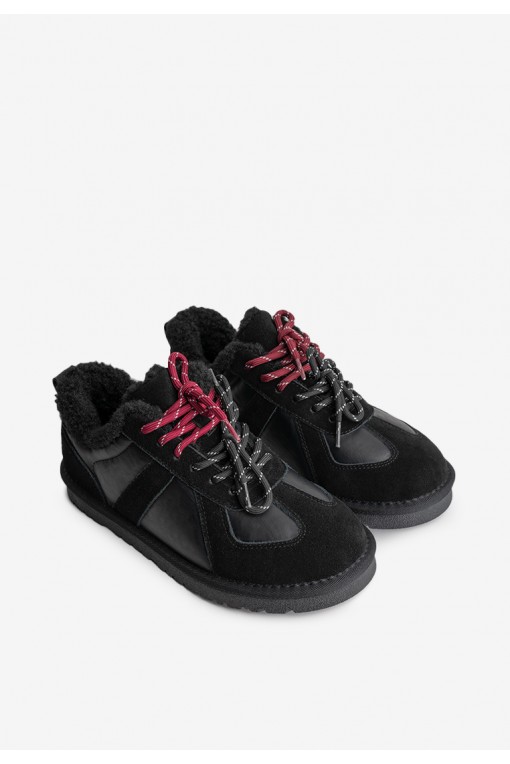 Кеди з хутром жіночі Fidelitti