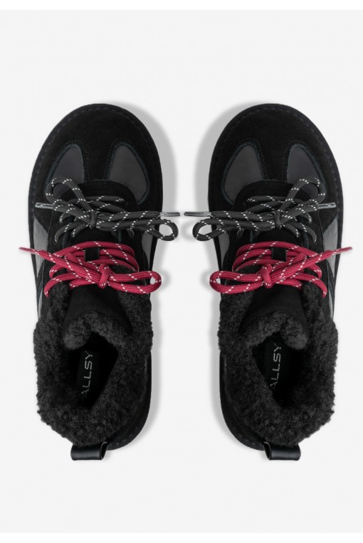 Кеди з хутром жіночі Fidelitti