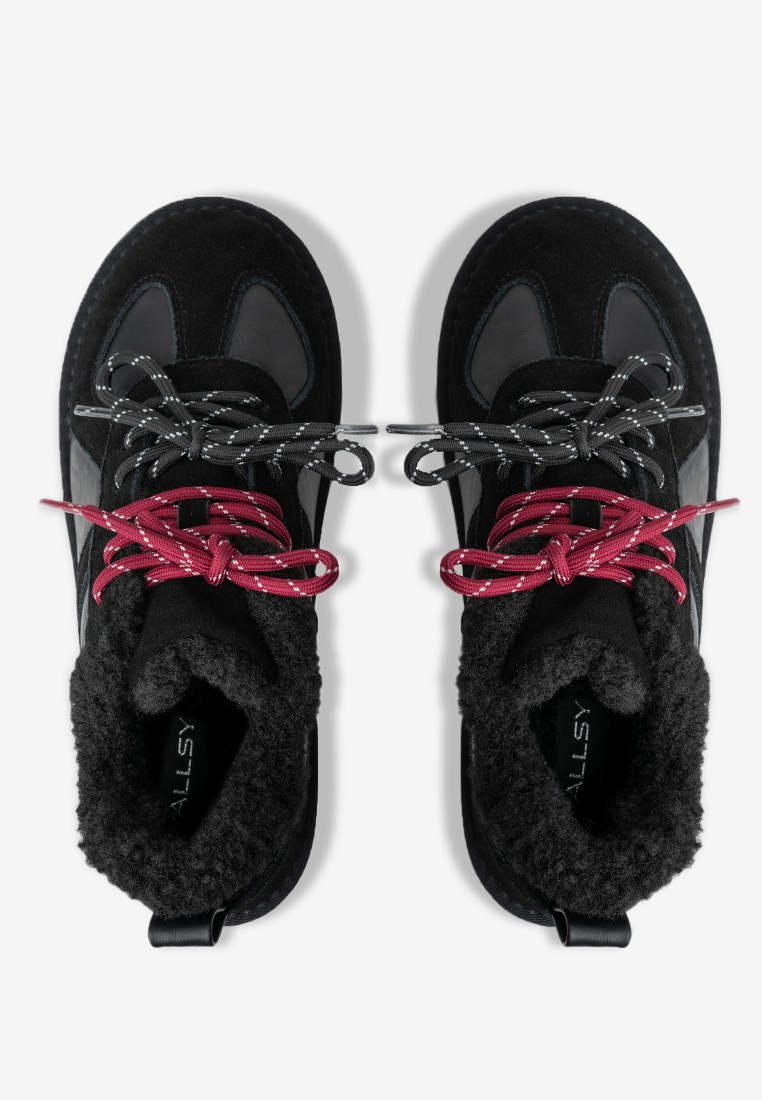 Кеди з хутром жіночі