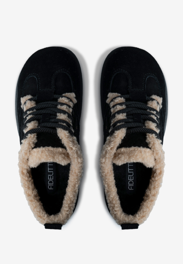 Кеди з хутром жіночі