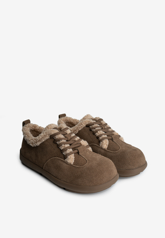 Кеди з хутром жіночі