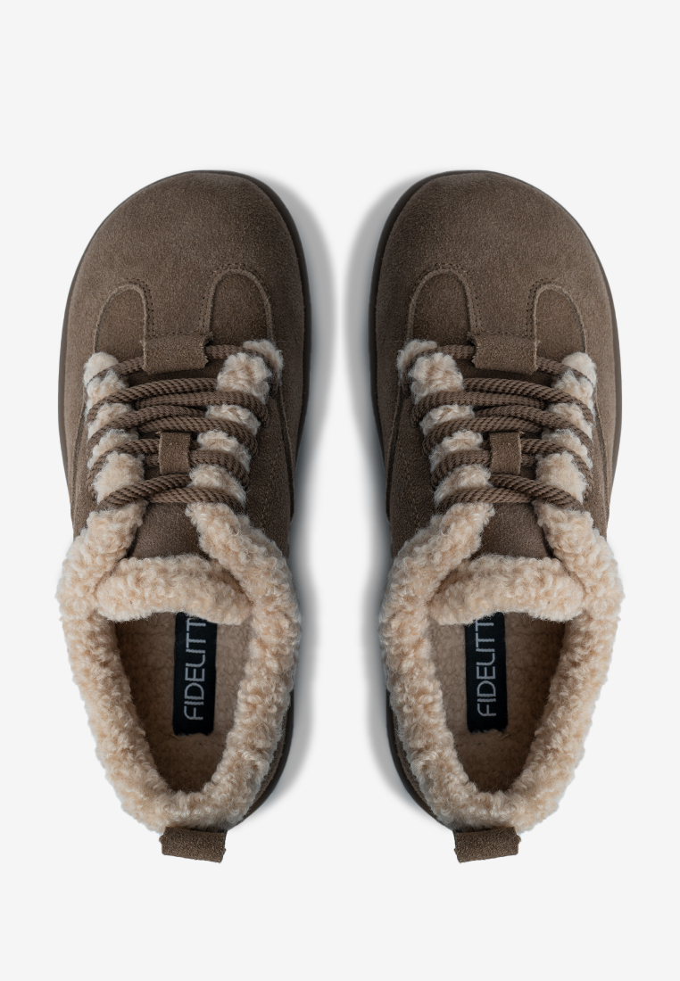 Кеди з хутром жіночі