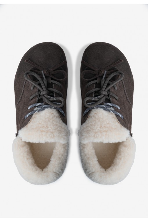 Кеди з хутром жіночі Fidelitti