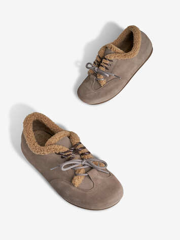 Кеди з хутром жіночі Fidelitti