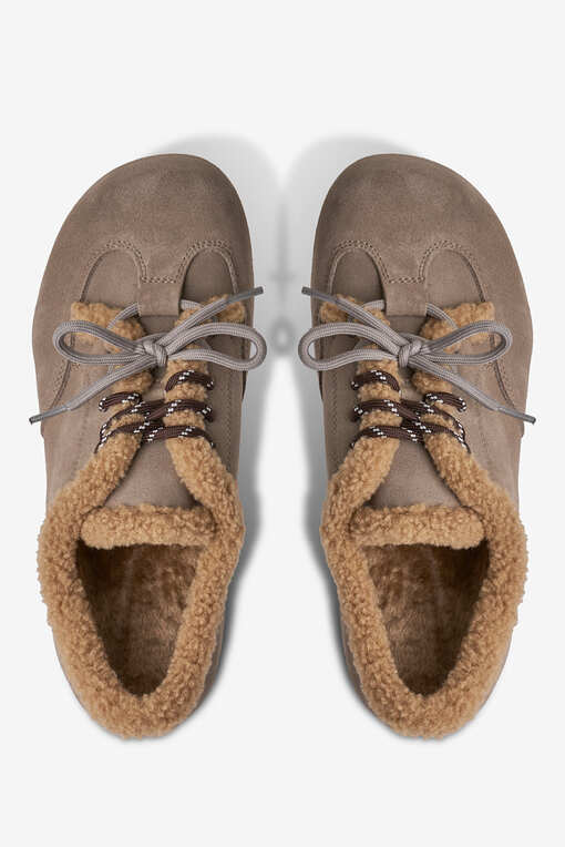 Кеди з хутром жіночі Fidelitti