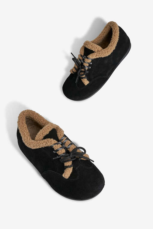 Кеди з хутром жіночі Fidelitti