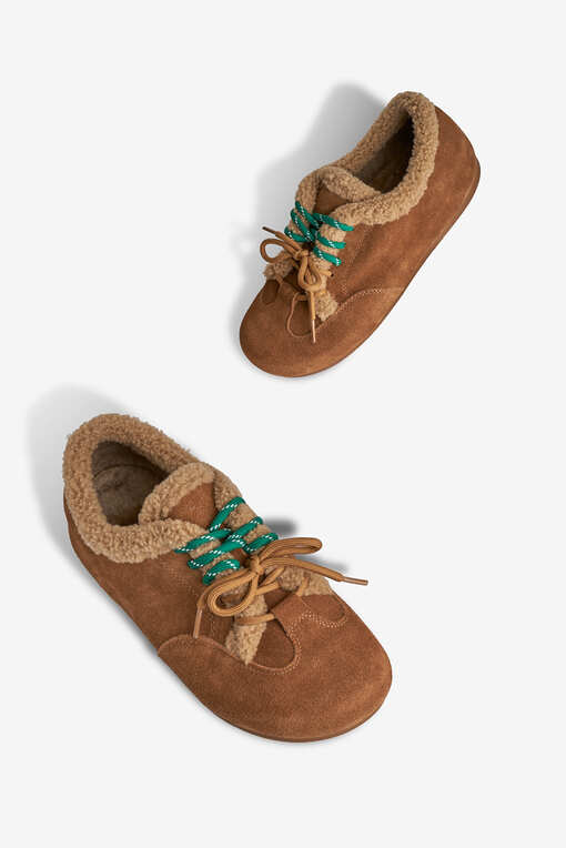 Кеди з хутром жіночі Fidelitti