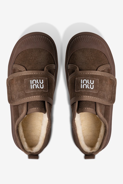 Кеди з хутром жіночі Fidelitti