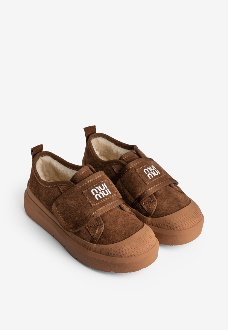 Кеди з хутром жіночі