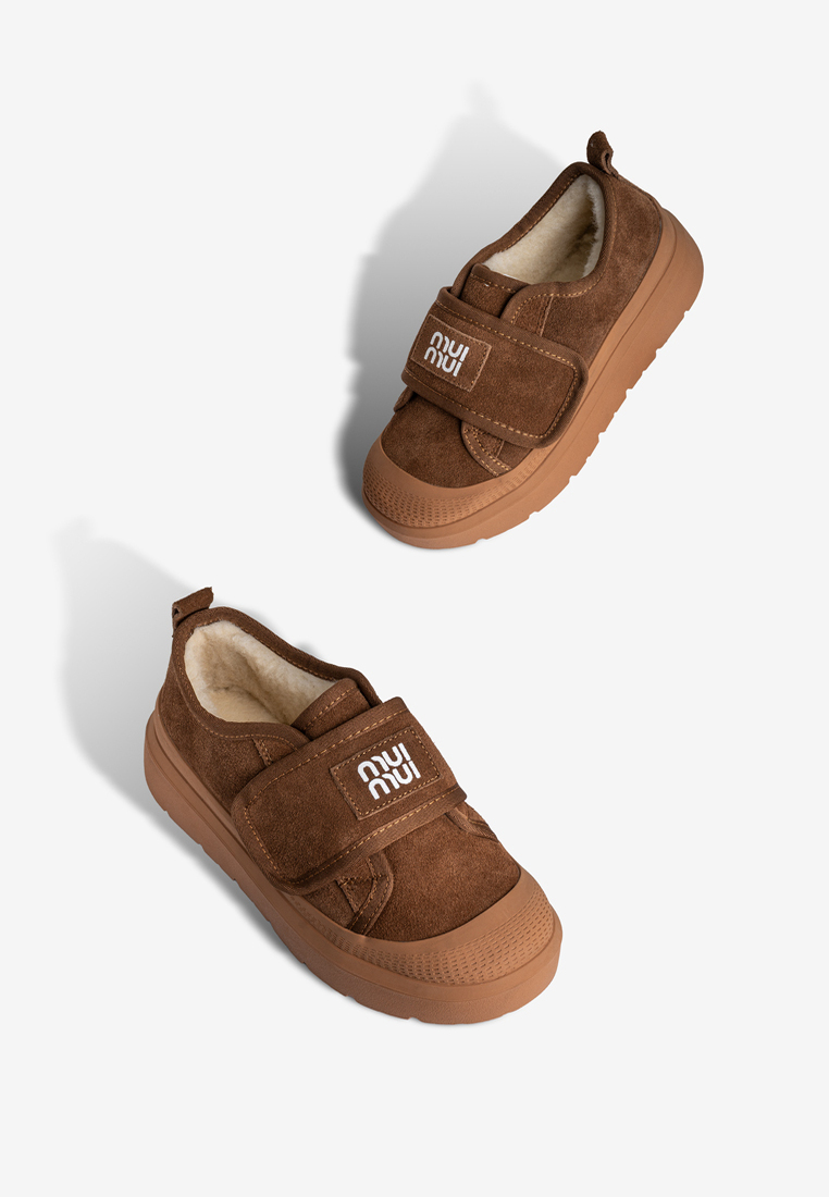 Кеди з хутром жіночі