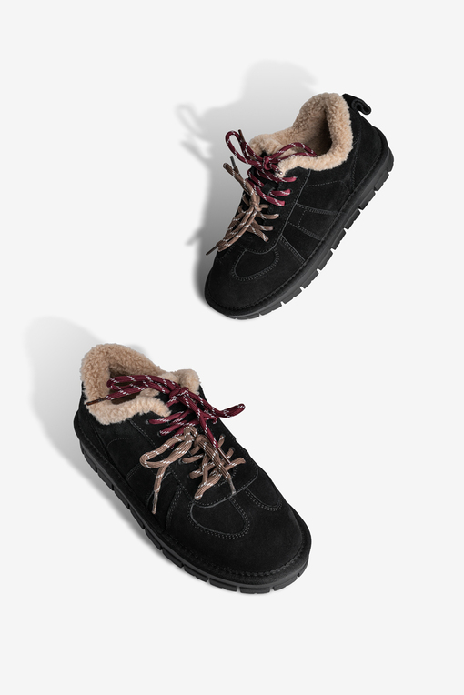 Кеди з хутром жіночі Fidelitti