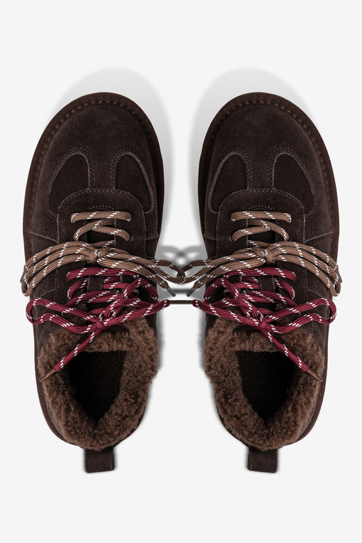 Кеди з хутром жіночі Fidelitti