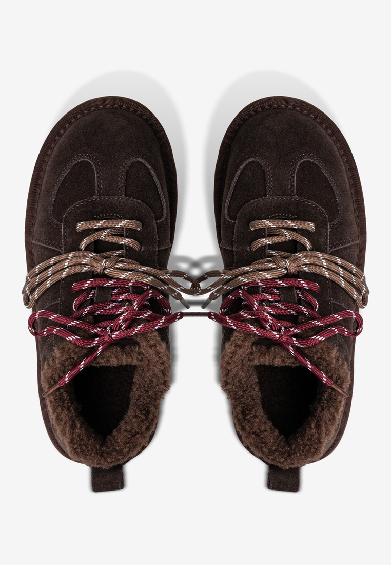 Кеди з хутром жіночі