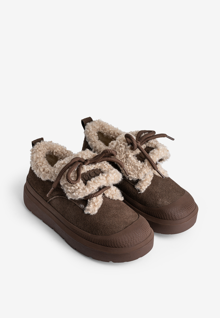 Кеди з хутром жіночі