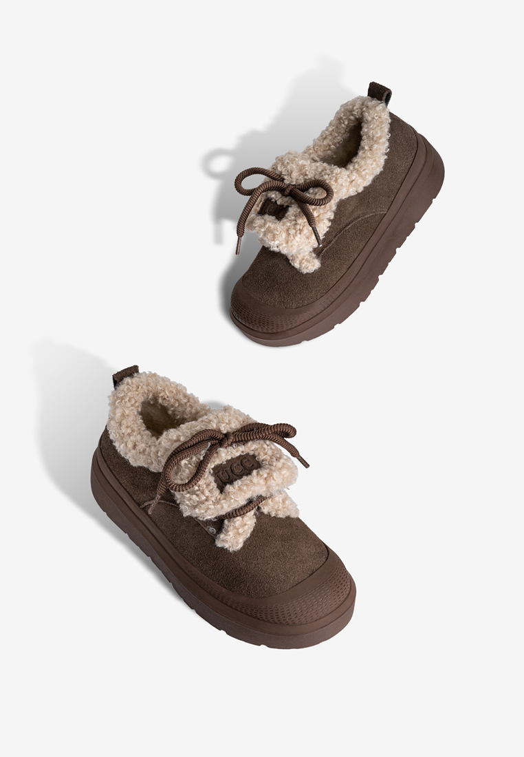 Кеди з хутром жіночі