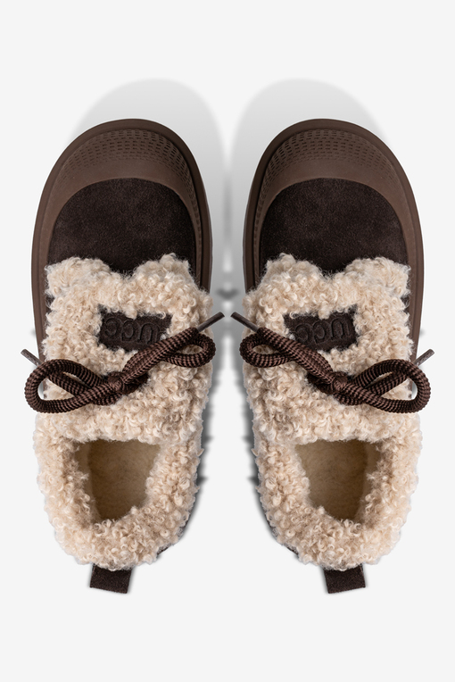 Кеди з хутром жіночі Fidelitti