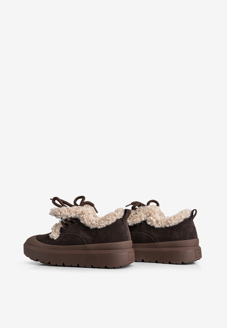 Кеди з хутром жіночі