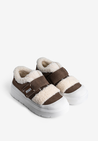 Кеди з хутром жіночі