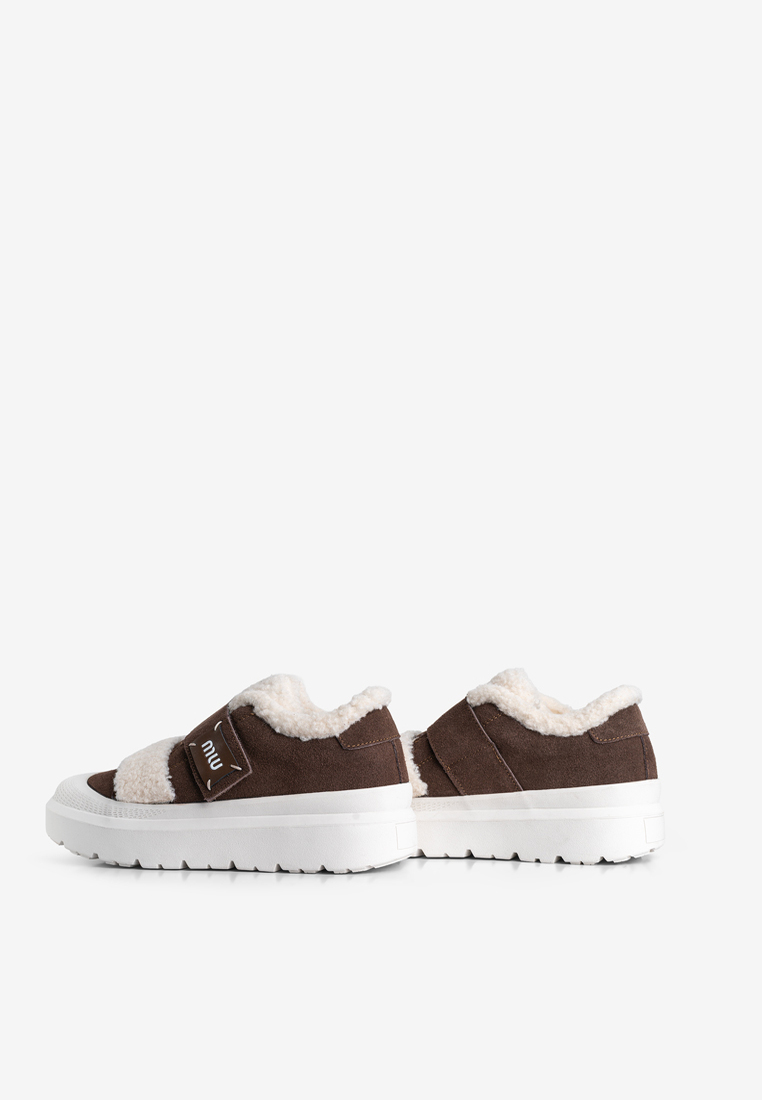 Кеди з хутром жіночі