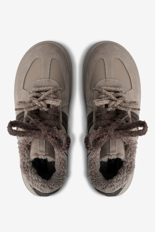 Кеди з хутром жіночі Fidelitti