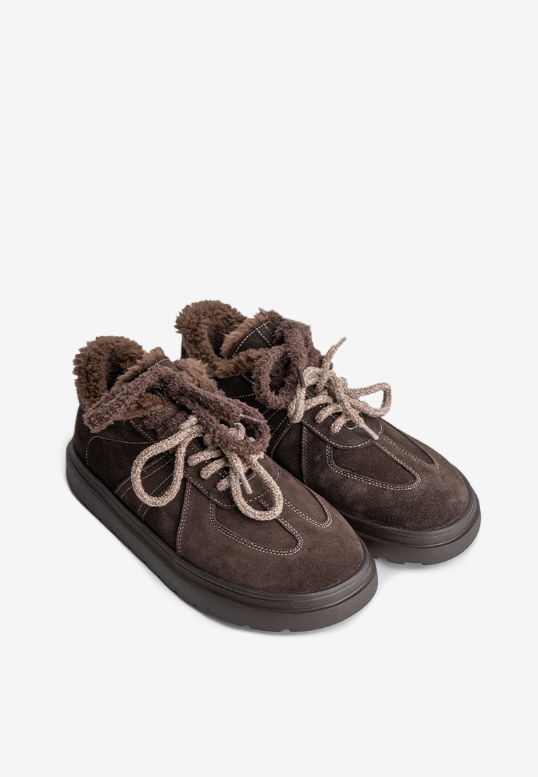 Кеди з хутром жіночі