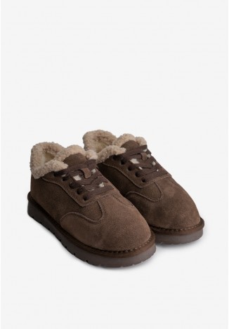 Кеди з хутром жіночі