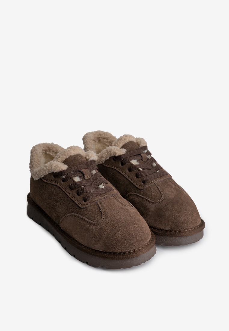 Кеди з хутром жіночі