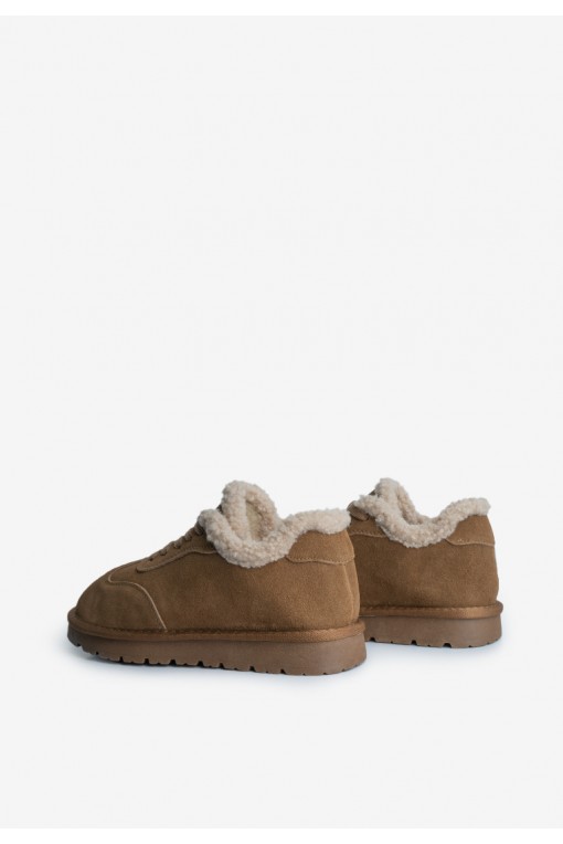 Кеди з хутром жіночі Fidelitti