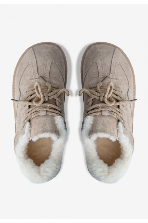Кеди з хутром жіночі Fidelitti