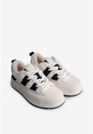 Кеди з хутром жіночі