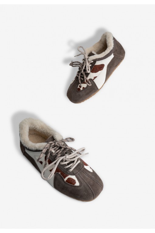 Кеди замшеві зимові Fidelitti