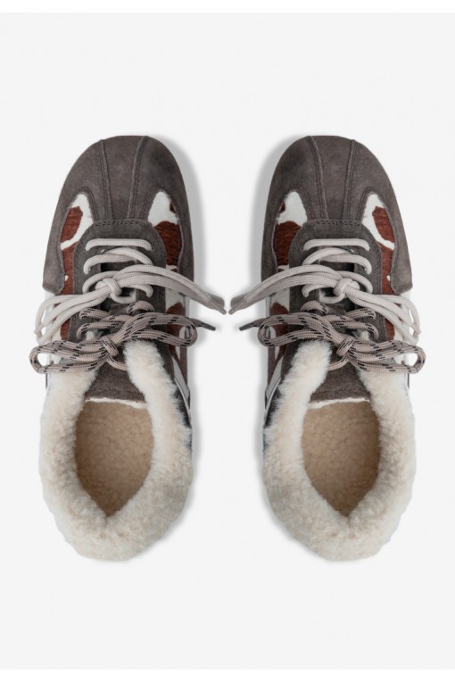Кеди замшеві зимові Fidelitti