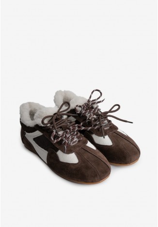 Кеди з хутром жіночі