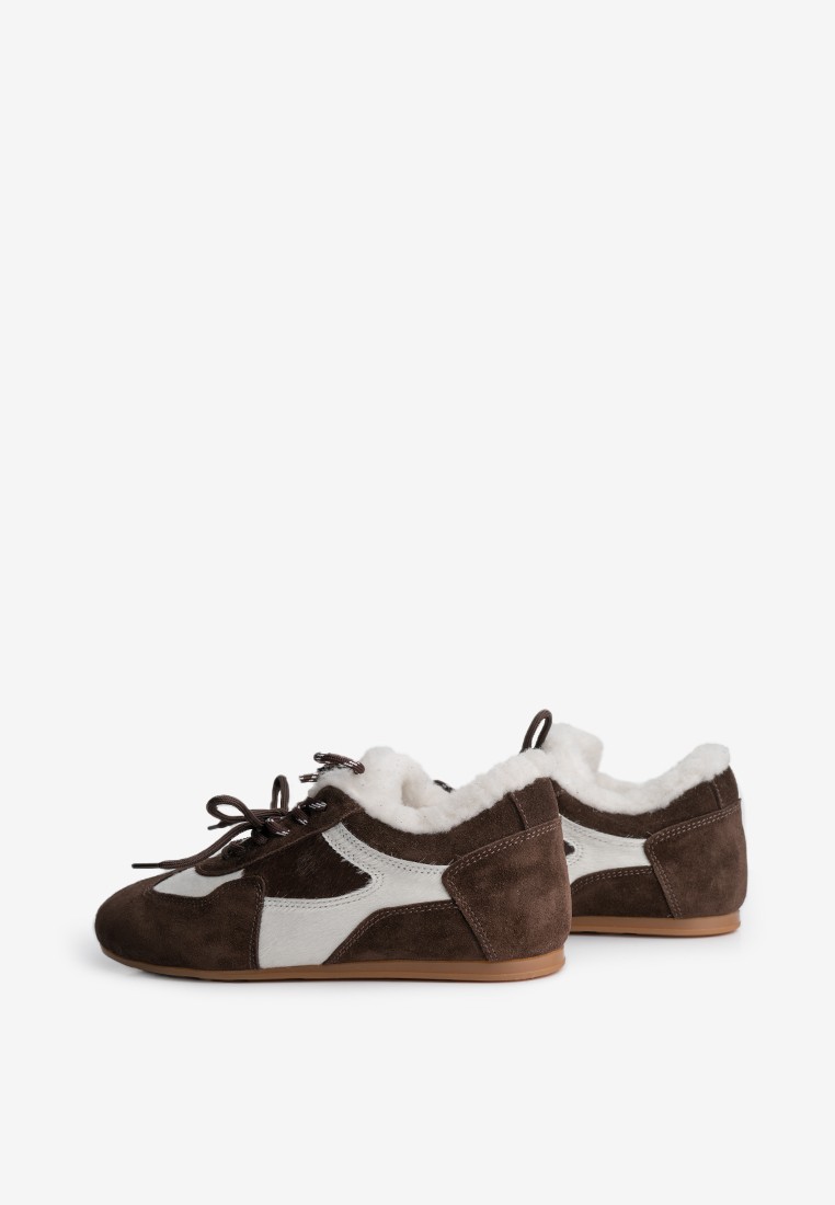 Кеди з хутром жіночі