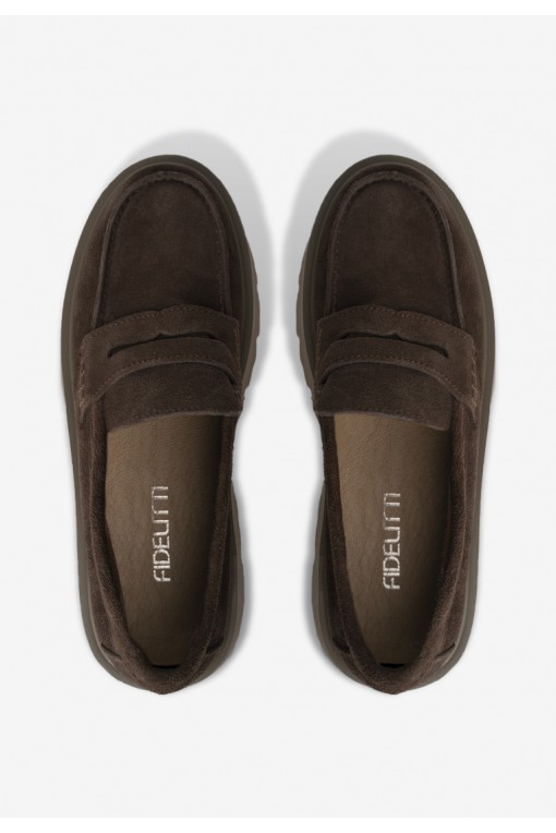 Лофери замшеві жіночі Fidelitti