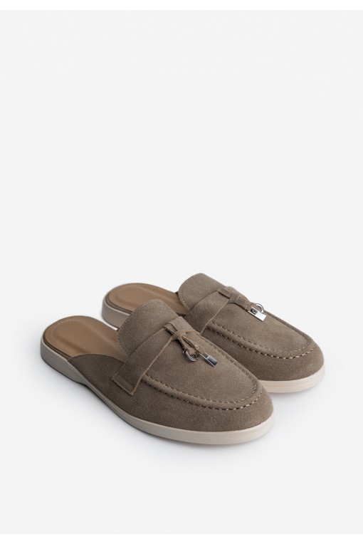 Мюлі замшеві жіночі Fidelitti