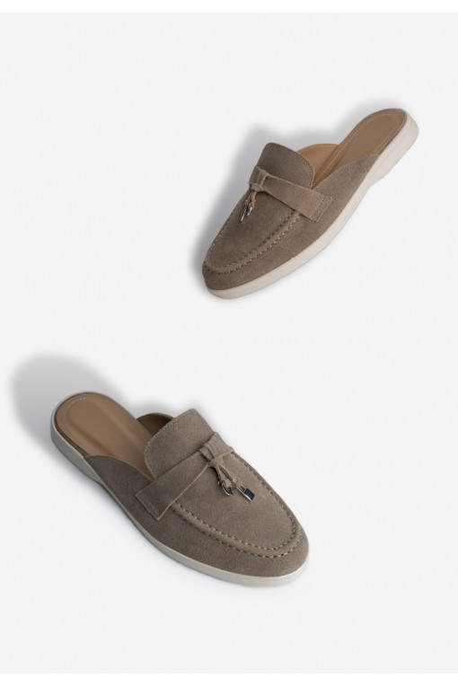 Мюлі замшеві жіночі Fidelitti