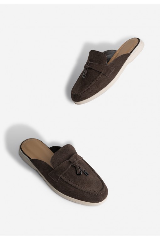 Мюлі замшеві жіночі Fidelitti