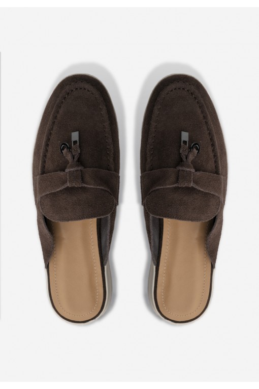 Мюлі замшеві жіночі Fidelitti