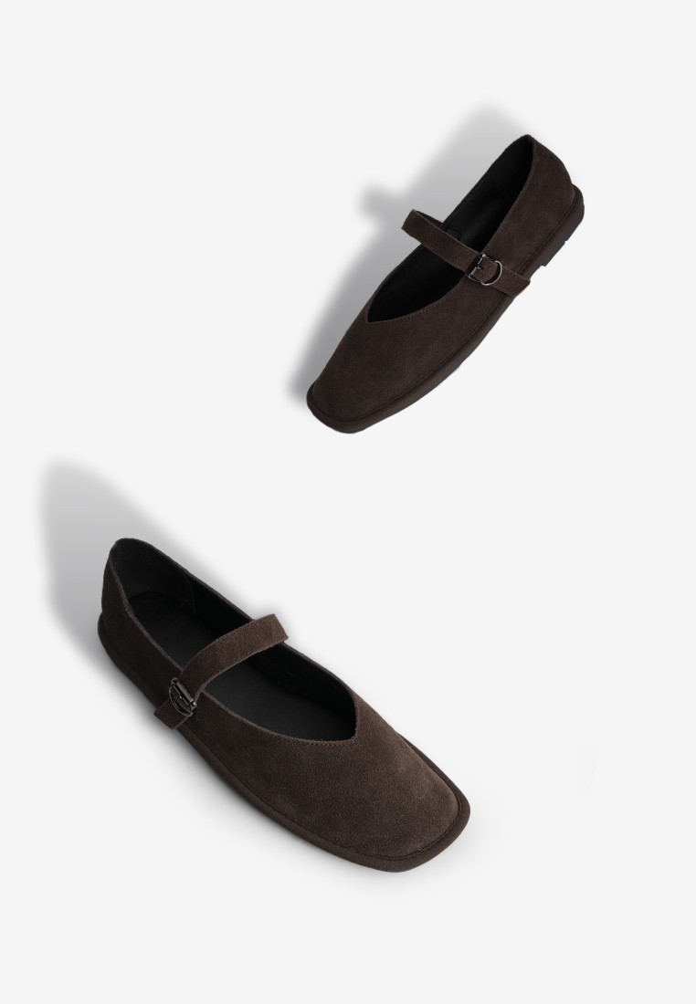 Балетки замшеві жіночі