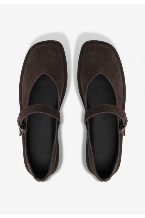 Балетки замшеві жіночі Fidelitti