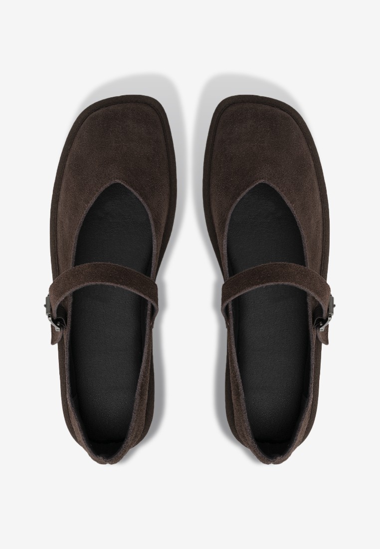 Балетки замшеві жіночі