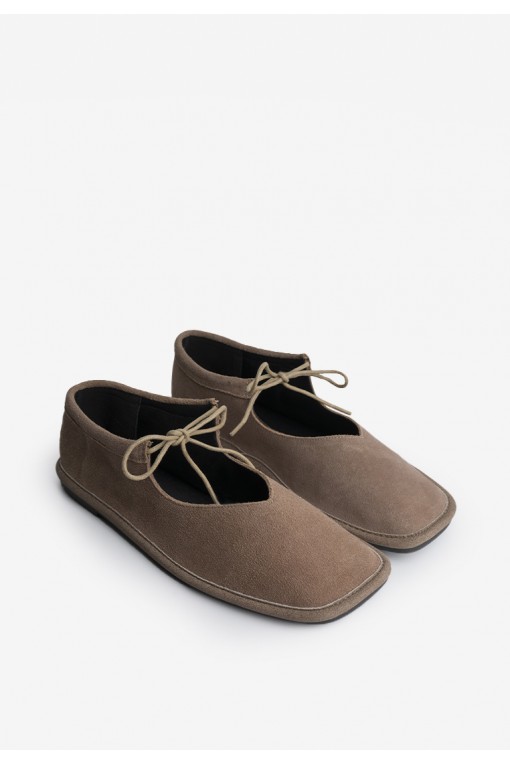 Балетки замшеві жіночі Fidelitti