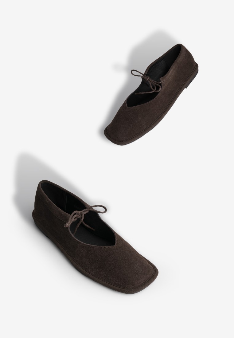 Балетки замшеві жіночі