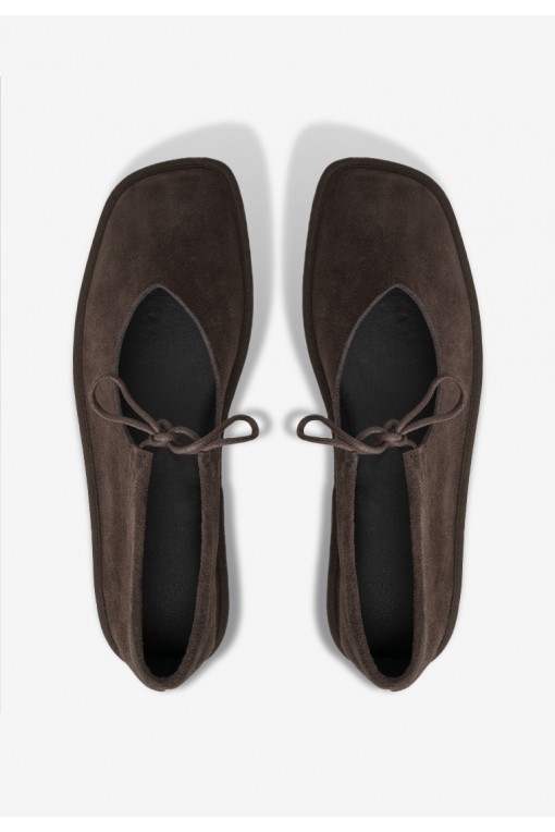 Балетки замшеві жіночі Fidelitti