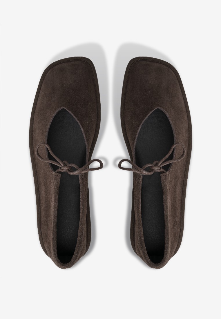 Балетки замшеві жіночі