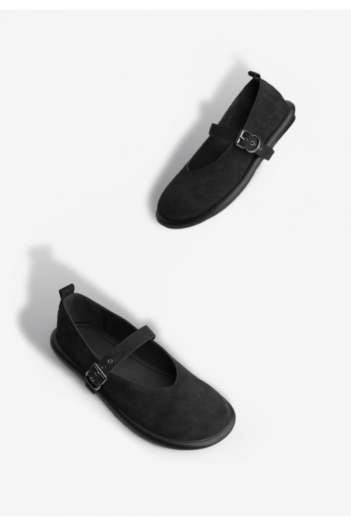 Балетки замшеві жіночі Fidelitti