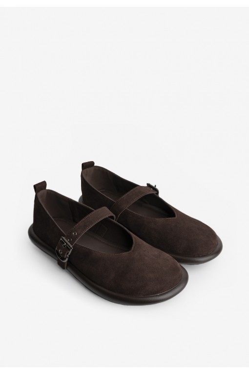 Балетки замшеві жіночі Fidelitti